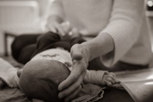 Thérapie sur bébé